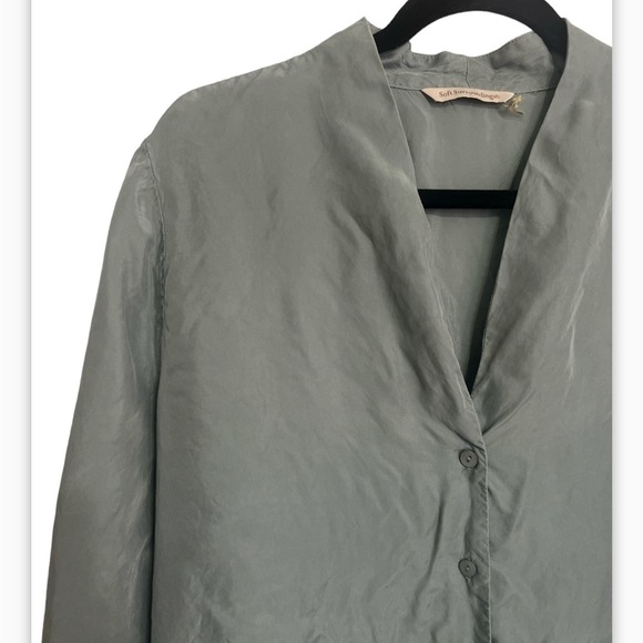 Soft Surroundings Laurel Tunic in Dusk Green - Picture 3 of 7